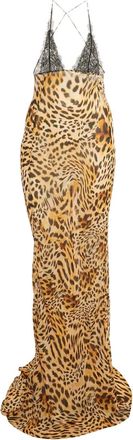 Rat & Boa Abito lungo Akima con stampa - Marrone