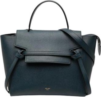 Celine Pre-owned Belt Bag - Dames - Pre-owned - Blauw - Maat: ONE Size Leer