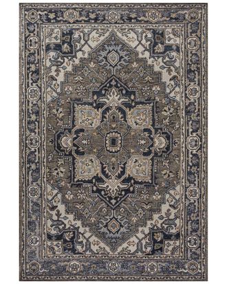 Jonathan Y Designs Jonathan Y Cirali Ornate Large Medallion Machine-Washable Chenille Rug