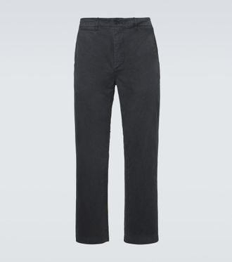 Auralee Cotton straight chinos