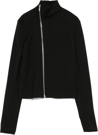 Rick Owens Giacca a collo alto - Nero