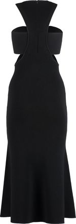 Alexander McQueen Alexander Mcqueen Womens Black Viscose Blend Dress - Size X-Small