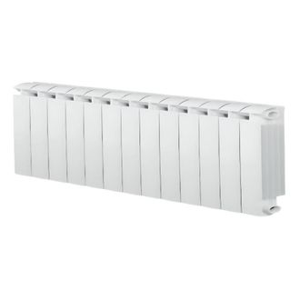 Global Calentador Central Klass 350 De Aluminio Fundido Blanco De 13 Elementos, 1105w