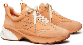 Tory Burch Good Luck Sneaker in Peach Parfait/peach Parfait/Peach Par at Nordstrom, Size 6.5