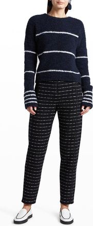 Giorgio Armani Striped Cashmere Pullover