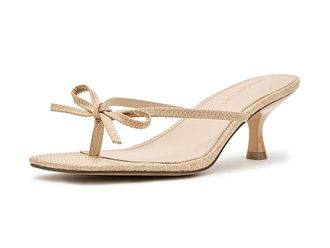Madden Girl Charlotte High Heels Natural Raffia : 6.5 M, Synthetic