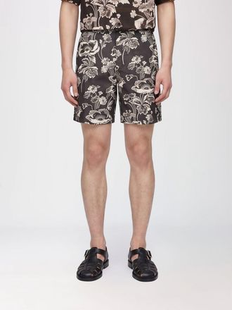 Commas Pantaloncini Peonies in tessuto tecnico stampato