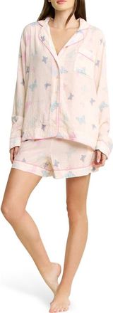 Honeydew Intimates Good Life Short Pajamas in Budding Butterflies at Nordstrom, Size X-Small