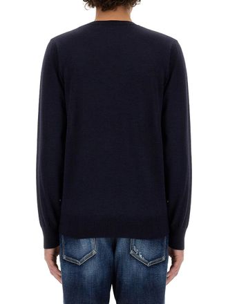 Dsquared2 Wool Jersey Sweater - Blue
