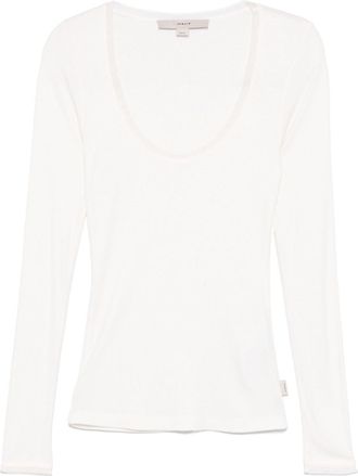 Remain Top a maniche lunghe - Bianco