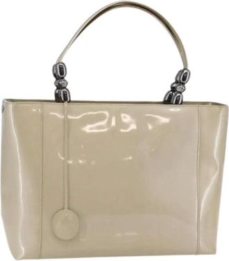 Dior Pre-owned Handbags, female, Beige, Size: ONE SIZE Pre-owned Vintage Tote Bag