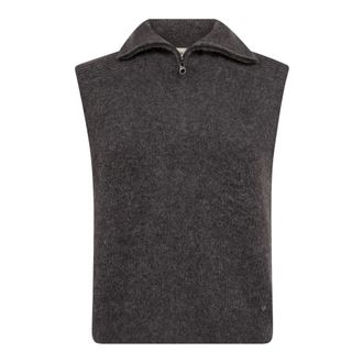 Mos Mosh Gilet in maglia Almine Thora - - Jackets - Donna - Grigio - S