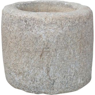 Biscottini International Mortaio antico in pietra