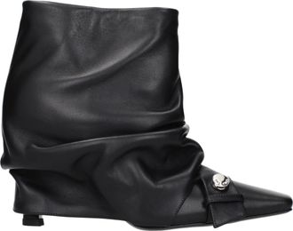 The Attico De Attic Juno Boots Zwart gevilde vrouw