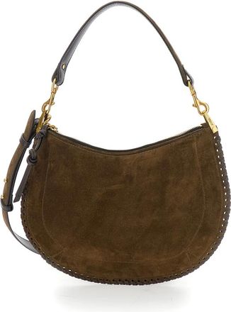 Isabel Marant Tassen, Dames, Bruin, ONE Size, Su&egrave;de, Schoudertas