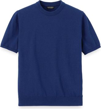 Paul Fredrick Supima Cotton Crew Neck Sweater