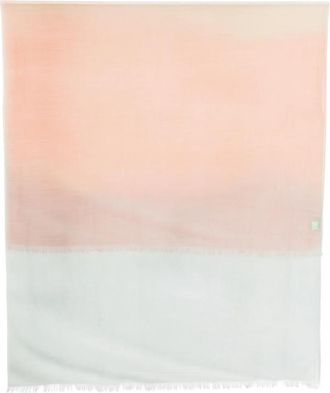 D'Aniello Fringed Ombr&eacute;-effect Scarf
