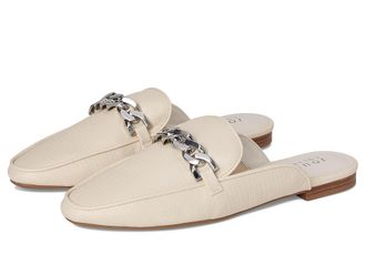 Journee Collection Hazina Womens Flat Shoes Ivory : 6.5 M, Faux Leather