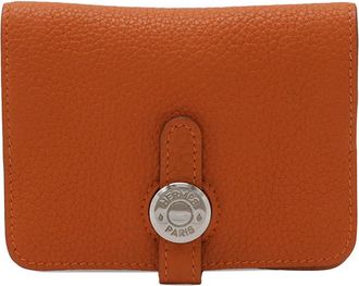 Herm&egrave;s Pre-owned Hermes Togo Dogon Card Holder Ladies Z99Q31T1LBUTRQKU