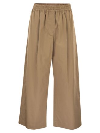 Max Mara Weekend Maxmara Wkdgolfo katoenen satijnen broek