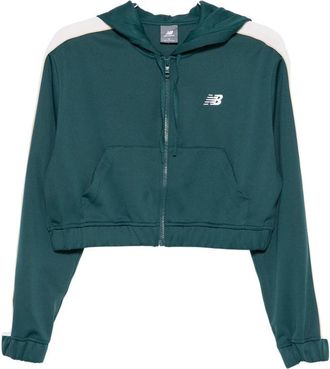 New Balance Logo-embroidered Hoodie