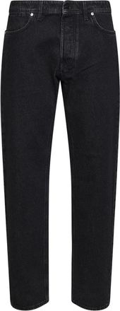 Stone Island Straight Jeans - Heren - Regular Fit Jeans - Zwart - W36 - Katoen - Jeans