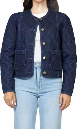 Dear John Denim Kit Denim Jacket In Naval Academy