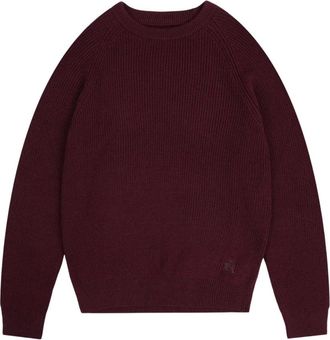 Baracuta Jersey de punto acanalado - Knitwear - Hombre - P&uacute;rpura - XL