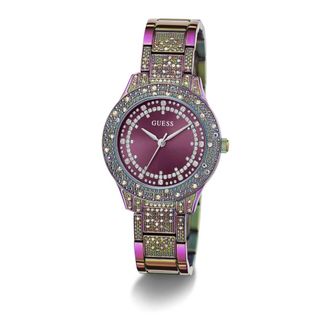 Guess Shooting Star Analoog Horloge - Dames - Accessoires - Roze - Maat: ONE Size