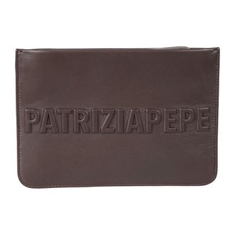 Patrizia Pepe Pochette - female - Patrizia Pepe - Clutches - Brown - ONE SIZE - Bags