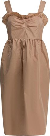 Chlo&eacute; Balloon Dress In Silk Blend