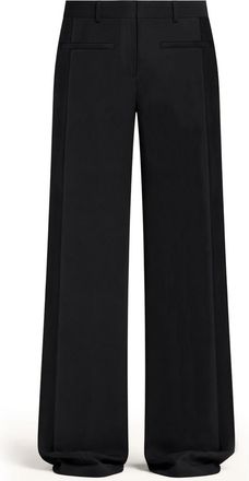 Courr&egrave;ges Heritage High Waist Volume Silhouette Polyester Wide-Leg Pants