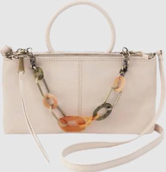 Hobo Womens Sable Crossbody Bag In Pale Flax