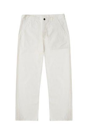 Fortela Jerryt Gabardine Fatigue Trousers in Ecru at Nordstrom, Size 25 32 Eu