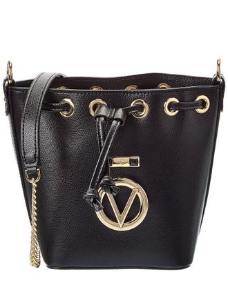 Mario Valentino Jules Bonbonniere Leather Camera Bag