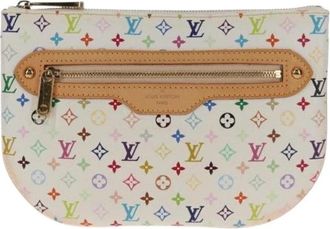 Louis Vuitton Pre-owned Pochette GM - Dames - Vintage Clutch - Veelkleurig - ONE Size - Leer - Vintage