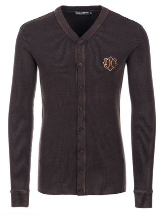 Dolce & Gabbana Cardigan donkerbruin