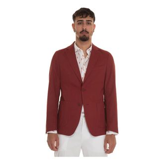HUGO BOSS Hombre, Chaquetas, Rojo, Talla: L