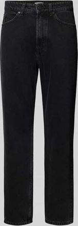 Marc O'Polo Denim Marc OPolo Denim Tapered Fit Jeans aus reiner Baumwolle Modell RUNNE in Dunkelgrau, Größe 30/30