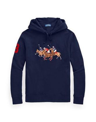 Ralph Lauren TRIPLE-PONY FLEECE HOODIE