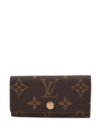 Louis Vuitton 2000 Monogram key case - unisex - Canvas - One Size - Brown