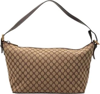 Celine Pre-owned Shoulder Bags, female, Beige, Size: ONE SIZE Pre-owned Vintage Shoulder Bag