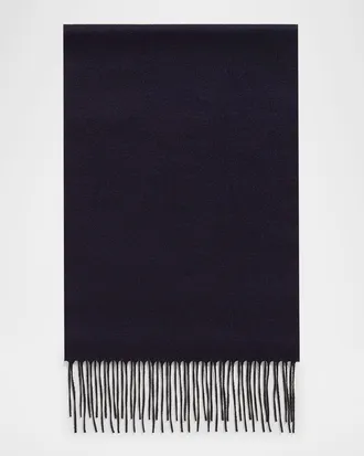 PIACENZA 1733 Men & apos;s Two-Tone Cashmere-Silk Scarf