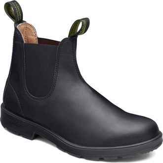Blundstone Original Faux Leather Chelsea Boot in Black at Nordstrom, Size 11.5