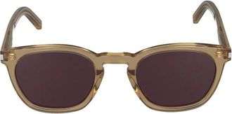 Saint Laurent SL 28 Zonnebrillen - unisex - Zonnebrillen - Geel - 49 MM - Nylon - Accessoires