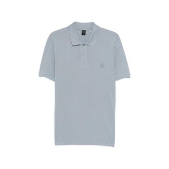 Moose Knuckles Everett Emblem Short-sleeve Polo Shirt