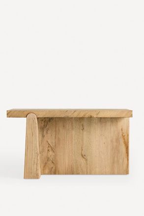 Anthropologie Arla Reclaimed Oak Console Table