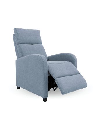 Home Heavenly Sill&oacute;n relax reclinable por empuje color gris