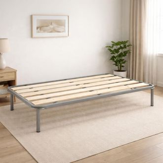 Talamo Italia Talamo Italia - Dmora - Somier Individual Dgregg, Base Ortop&eacute;dica Con Lamas Cepilladas, 100% Made In Italy, 80x190h31 Cm