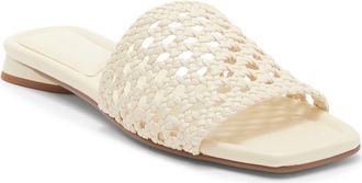 Nordstrom Babette Slide Sandal in Beige Pearled at Nordstrom, Size 6.5